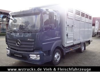 Dostavno vozilo sa zatvorenim sandukom za prevoz životinja Mercedes-Benz 821L" Neu" WST Edition" Menke Einstock Vollalu: slika 1