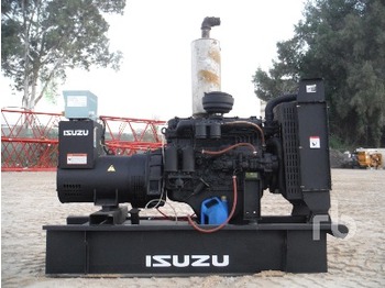 Isuzu Powered 90 Kva Skid Mounted - Set generatora