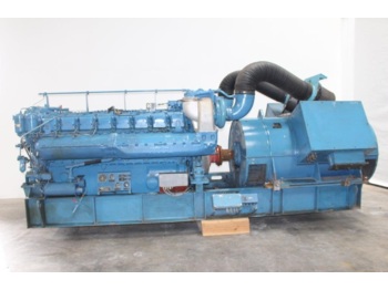 MTU 16 V 396 engine  - Set generatora