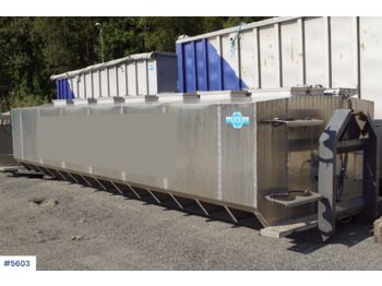 Tank kontejner AUKA tanker til transport av vann/levende fisk med oksygen anlegg: slika 1