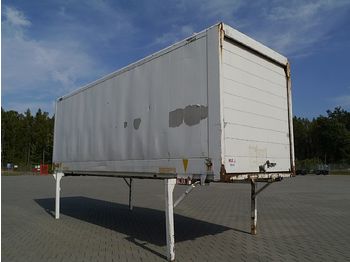 Promenjivo telo - sanduk Krone BDF Wechselkoffer Rolltor Lagerbehälter 7,45 m: slika 1