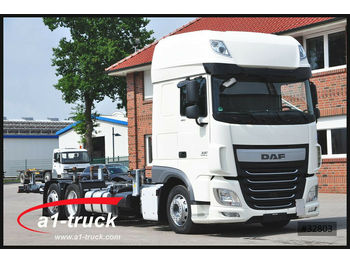 Kamion za prevoz kontejnera/ Kamion sa promenjivim sandukom DAF XF 106.460 SSC, Jumbo Multiwechser, 3 Fahrhöhen: slika 1