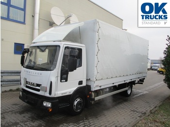 Kamion sa ceradom IVECO Eurocargo ML80E21/P Euro6 Klima AHK Luftfeder ZV: slika 1