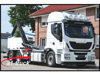Kamion sa hidrauličnom kukom Iveco 460 Meiller Funk, Lenkachse, ZF-Intarder,: slika 1