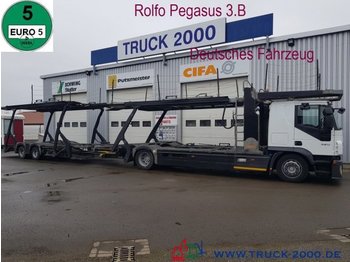 Kamion za prevoz automobila Iveco Stralis 420 Rolfo Pegasus Komplett Zug 8-10 PKW: slika 1