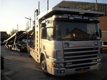 Scania sc114-380 euro 3 ret - Kamion za prevoz automobila