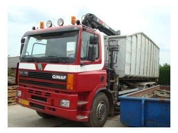 DAF GINAF M 3233 S   6X4 +  KRAAN - Kamion za prevoz kontejnera/ Kamion sa promenjivim sandukom