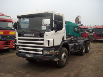 Scania 114 340 6x4 - Kamion za prevoz kontejnera/ Kamion sa promenjivim sandukom