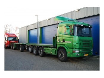 Scania 144/460 8x2 - Kamion za prevoz kontejnera/ Kamion sa promenjivim sandukom