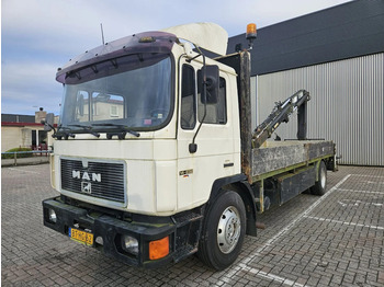 MAN 14 323 with HIAB 090 RW - Kamion sa dizalicom: slika 2