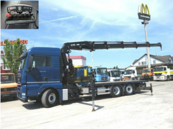 Kamion sa tovarnim sandukom MAN TG-X 26.480 6x2-2 LL Pritsche Kran Hiab 477 EP-4: slika 1