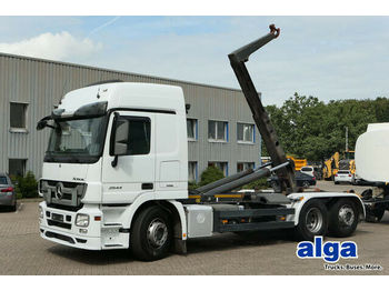 Kamion sa hidrauličnom kukom Mercedes-Benz 2544 L Actros 6x2, Meiller 20.65, Klima, Liege: slika 1