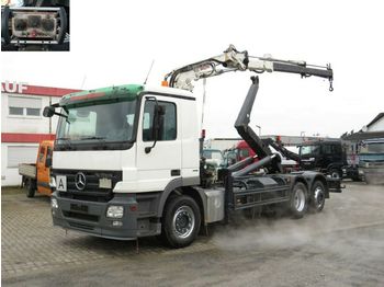 Kamion sa hidrauličnom kukom Mercedes-Benz Actros 2541 L6x2 Abrollkipper mit Kran Funk: slika 1