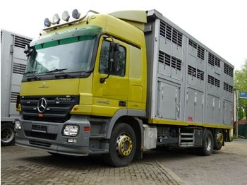 Kamion za prevoz stoke Mercedes-Benz Actros  2548  KABA 3 Stock Vollalu  Lüfter: slika 1