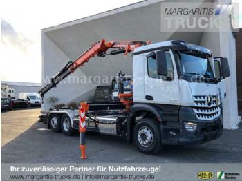 Novu Kamion sa hidrauličnom kukom Mercedes-Benz Arocs 2546L 6x2/Meiller RS21.65+Atlas Kran 165.2: slika 1