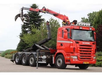 Kamion za prevoz kontejnera/ Kamion sa promenjivim sandukom Scania R500 V8!!Z-KRAAN/HAAK!! MANUELL!: slika 1