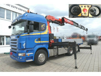 Kamion sa tovarnim sandukom Scania R 500 L 6x2 Pritsche Kran Schalter,V8 Motor ,Eff: slika 1