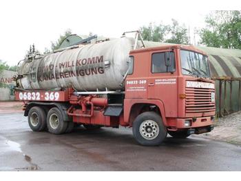 Scania Kanalreiniger *V8/6x4/Bj 1982/großer Tank* - Vakuumska cisterna