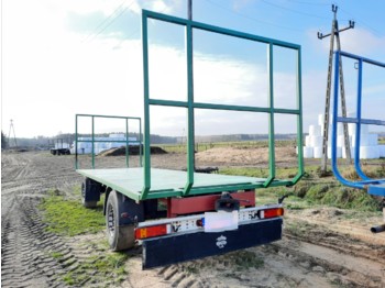 Schmitz AFW 18 ton - Platformska prikolica za farmu