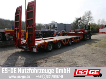 Niska poluprikolica za prevoz ES-GE 3-Achs-Satteltieflader - Radmulden: slika 1