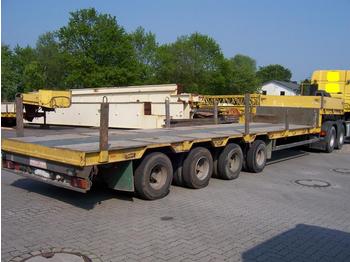 GOLDHOFER STZ4 46/80, 57.500 kg complete - Niska poluprikolica za prevoz
