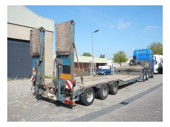 Goldhofer 3 axel low loader trailer - Niska poluprikolica za prevoz