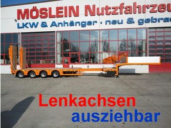 Möslein 4 Achs Satteltieflader, ausziehbar - Niska poluprikolica za prevoz