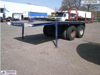 Traylona 2-axle dolly trailer / 57000 kg - Niska poluprikolica za prevoz