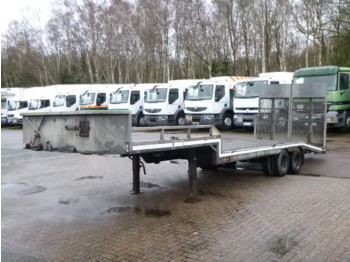 Veldhuizen Semi-lowbed trailer P37-2 + ramps + winch - Niska poluprikolica za prevoz
