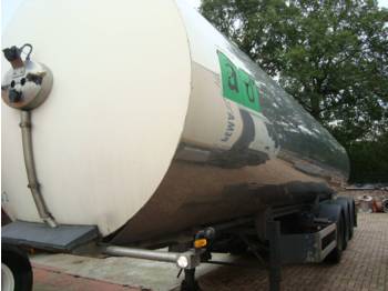 ETA Food Tank 30m3 / 3 Comp - Poluprikolica cisterna