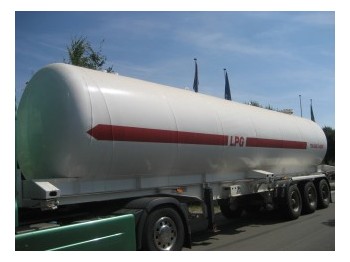 Fruehauf 3-ASSIGE LPG/GAS - Poluprikolica cisterna