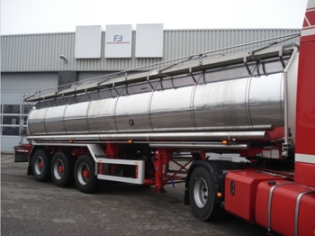 VOCOL (NL) 22.000 l., 1 comp., lift axle - Poluprikolica cisterna