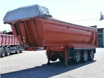 Tisvol SVAC/3E Tipper trailer 25m3 HALF-PIPE - Poluprikolica istovarivača