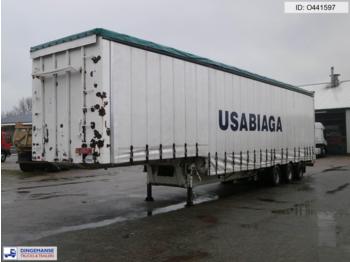 Traylona 3-axle jumbo curtain side trailer / 57500 KG - Poluprikolica sa ceradom