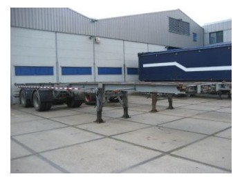 Bulthuis container trailer - Poluprikolica za prevoz kontejnera/ Poluprikolica sa promenjivim sandukom
