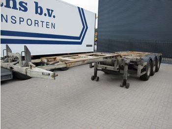 Kromhout 3-ass.containerchassis HC - Poluprikolica za prevoz kontejnera/ Poluprikolica sa promenjivim sandukom