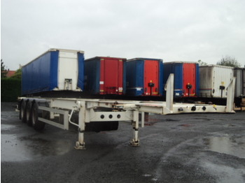 TURBOS HOET Container chassis - Poluprikolica za prevoz kontejnera/ Poluprikolica sa promenjivim sandukom
