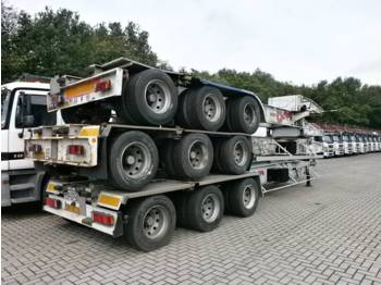 Titan Tank container trailer 20 ft - Poluprikolica za prevoz kontejnera/ Poluprikolica sa promenjivim sandukom