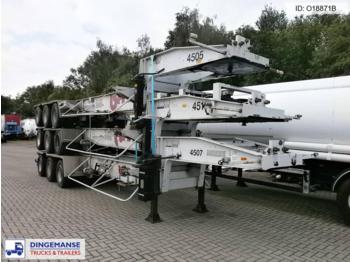 Titan Tank container trailer 20 ft. (3 units € 8000) - Poluprikolica za prevoz kontejnera/ Poluprikolica sa promenjivim sandukom