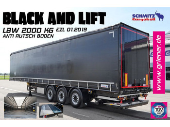 Schmitz Cargobull SCS 24/ LBW BÄR 2000 kg / LASI 12642 XL  LIFT  - Poluprikolica sa ceradom: slika 1