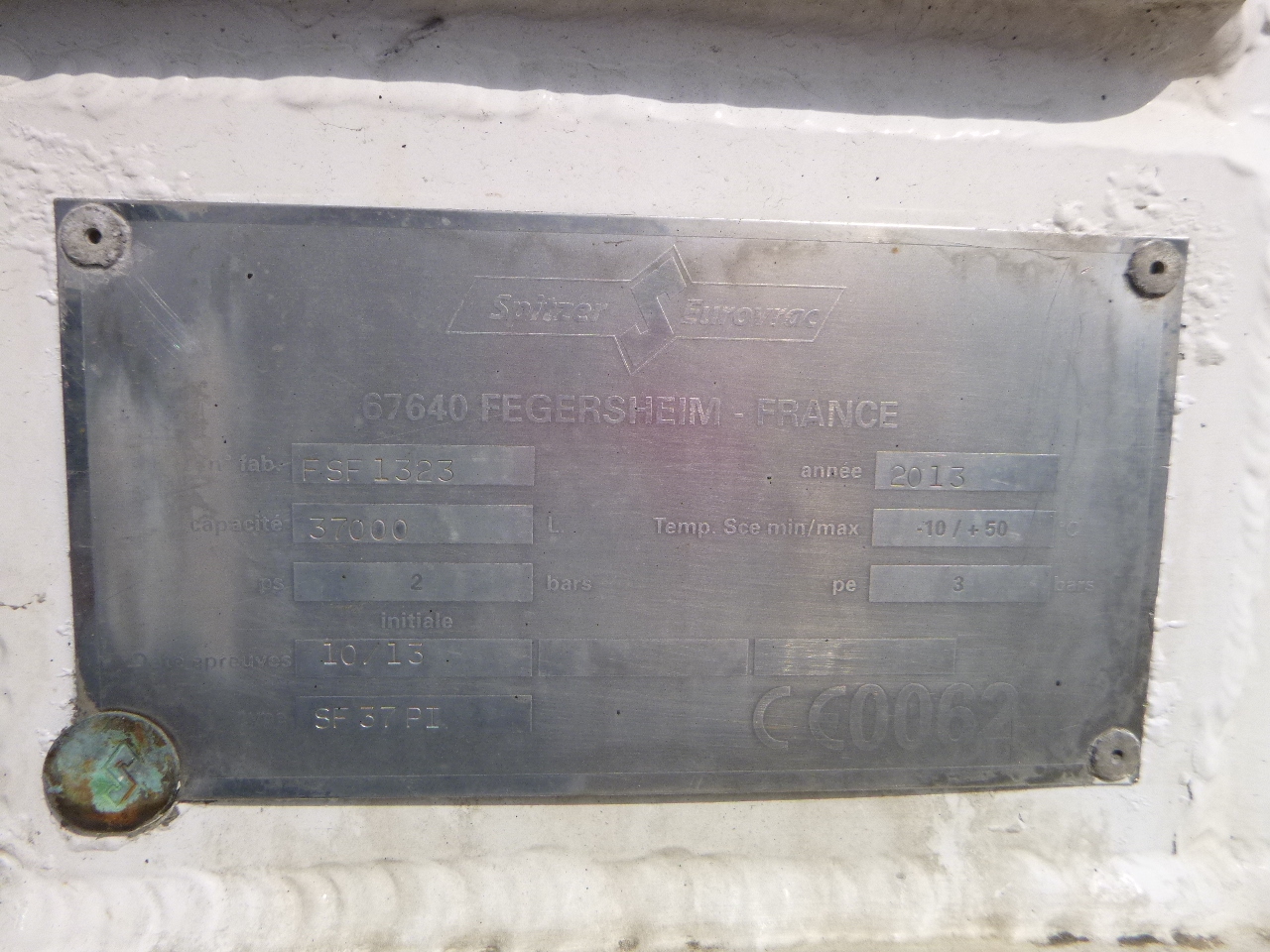 Silo cisterna za prevoz brašna Spitzer Powder tank alu 37 m3 / 1 comp: slika 17