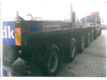wellmeyer 5-axle ballast trailer - Poluprikolica