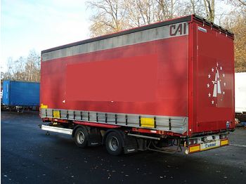 Prikolica za prevoz kontejnera/ Prikolica sa promenjivim sandukom Krone ZZW 18 Jumbo Volumen 7,82 Code EN 12642 XL: slika 1