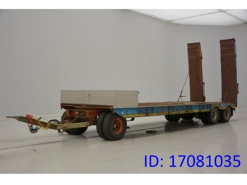 GHEYSEN&VERPOORT LOWBED Drawbar trailer - Niska prikolica za prevoz