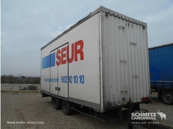 Trouillet Central axle trailer Dryfreight Standard - Prikolica sa zatvorenim sandukom