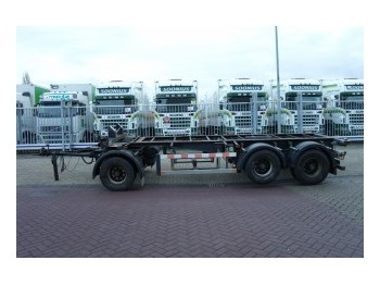 Groenewegen 20ft container trailer 20 CCA-9-18 - Prikolica za prevoz kontejnera/ Prikolica sa promenjivim sandukom