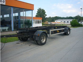 Hüffermann Anhänger - Prikolica za prevoz kontejnera/ Prikolica sa promenjivim sandukom