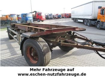 Hüffermann HSA 18.70, Schlitten  - Prikolica za prevoz kontejnera/ Prikolica sa promenjivim sandukom