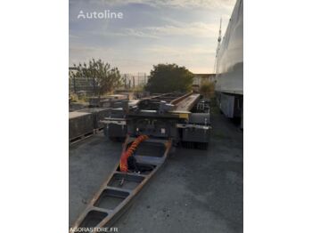 KAISER REMORQUE PORTE CAISSONS - KAISER - 2012 (R60722) - Prikolica za prevoz kontejnera/ Prikolica sa promenjivim sandukom