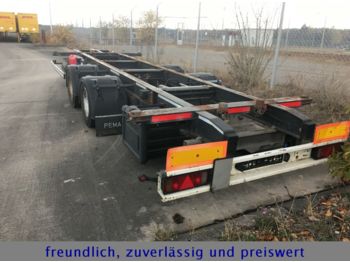Prikolica za prevoz kontejnera/ Prikolica sa promenjivim sandukom Schmitz Cargobull GOTHA ZWF 18 * BDF * TANDEM * SAF-ACHSEN *: slika 1